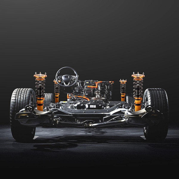 maXpeedingrods Coilovers Shock Struts for E46 (1998-2006) 316i, 318i, 320i, 323i, 325i, 328i, 330i, M3 Adjustable Damper