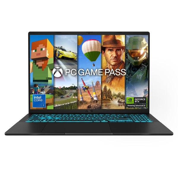 ASUS V16 V3607VP Gaming Laptop | 16.0" WUXGA 144Hz Screen | Intel Core 7 240H | NVIDIA GeForce RTX 5070 | 32GB RAM | 1TB PCIe SSD | Backlit Keyboard | Windows 11 | 3 Month Xbox Game Pass