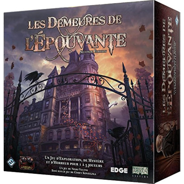 Fantasy Flight Games | Homes of Terror - Second Edition | Board Game | Ages 14+ | 1-5 Players