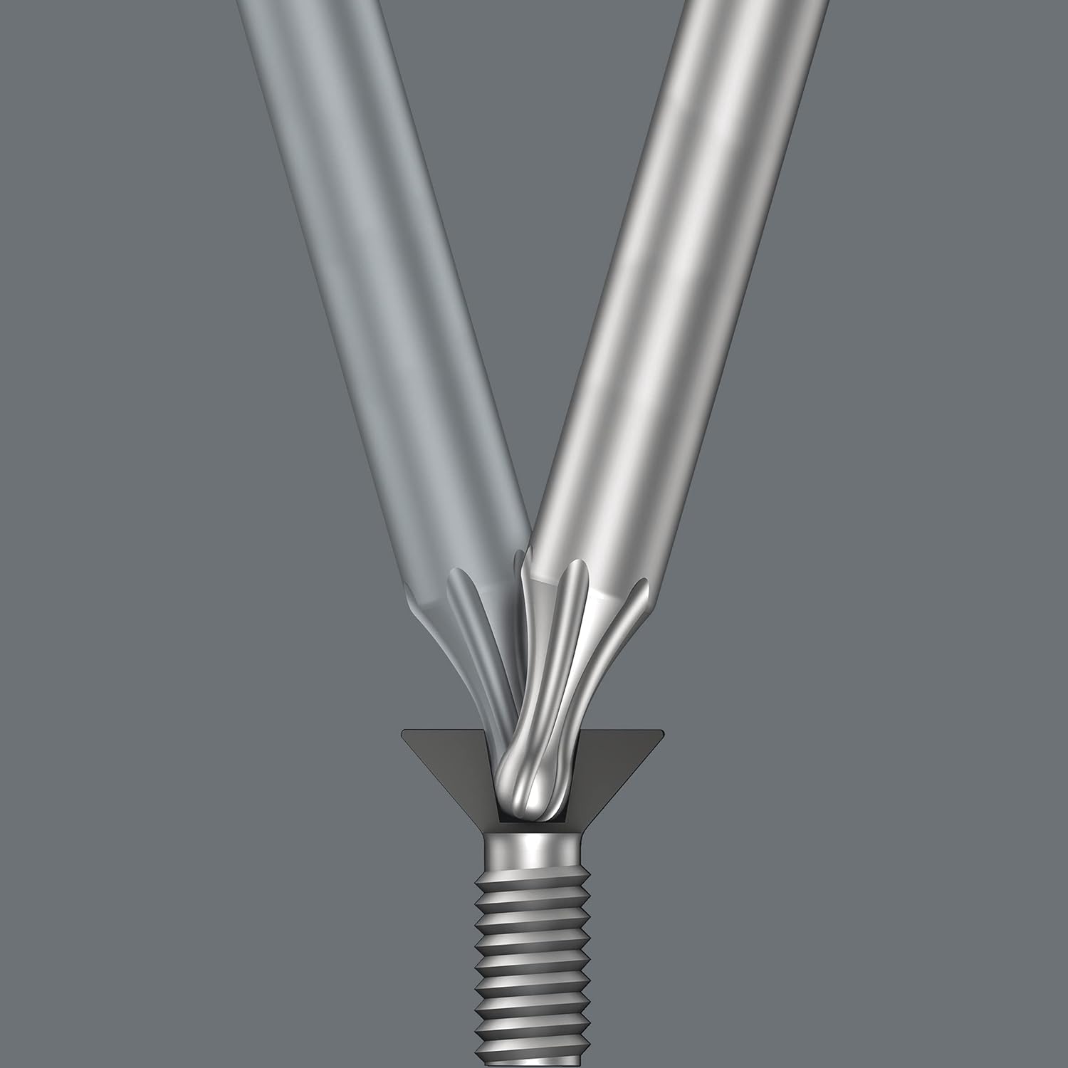 Wera 967 PKL TORX® Ball-end BlackLaser L-key set in a two-component clip, 9pc, 05024242001