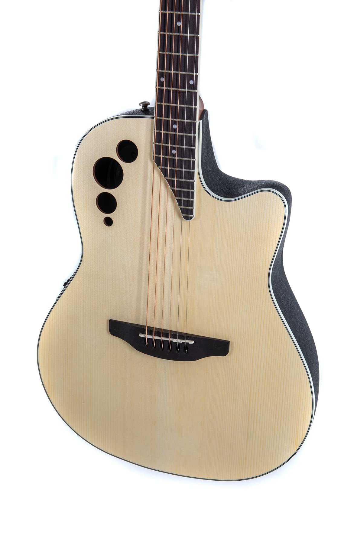 Applause E Akustikgitarre Elite AE44 Mis Cutaway black satin AE44-5S Mid