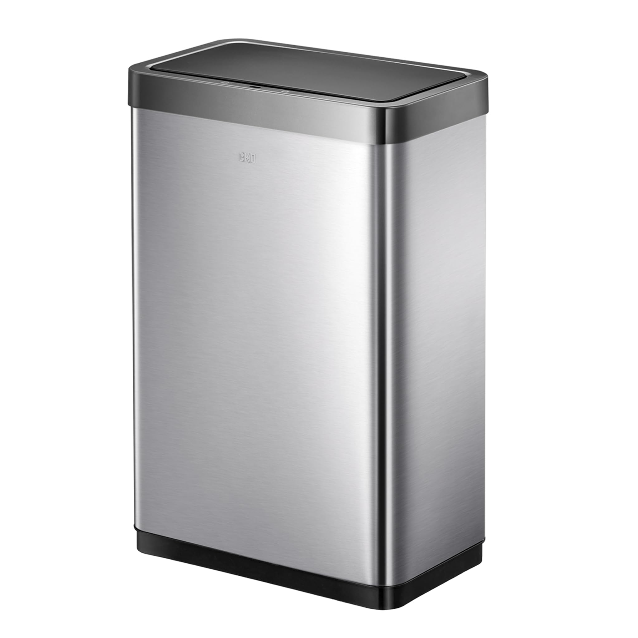 EKO Mirage X Recycling Sensor Kitchen Bin - Sleek & Hygienic Touch-free Dual Compartment Rubbish Bin, Perfect for Kitchen & Home, Stainless Steel, 40