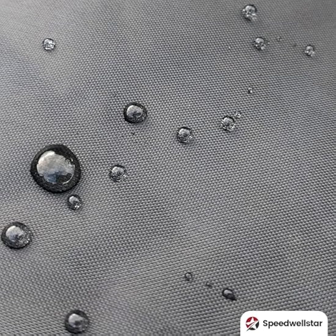 BBQ Cover Waterproof Round Heavy Duty - Kettle Grill Protection with Elasticated Hem – Outdoor Weatherproof Barbecue Cover by SpeedwellStar