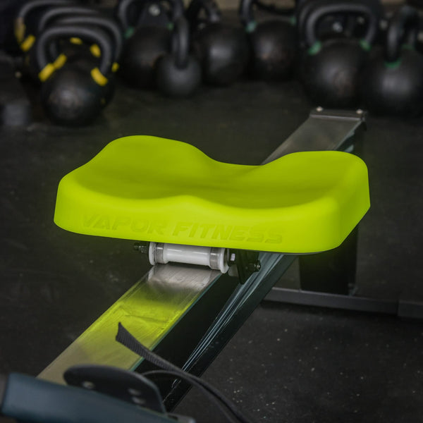 Vapor Fitness Silicone Seat Cover designed to go over the Concept 2 Rowing Machine seat