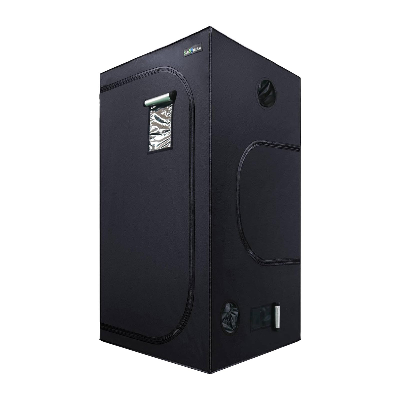 SunStream Hydroponic Grow Tent 32"x32"x64"(80x80x160cm) for Indoor Seedling Plant Growing, Water-Resistant LightProof 2.6x2.6 FT Small Mushroom Indoor