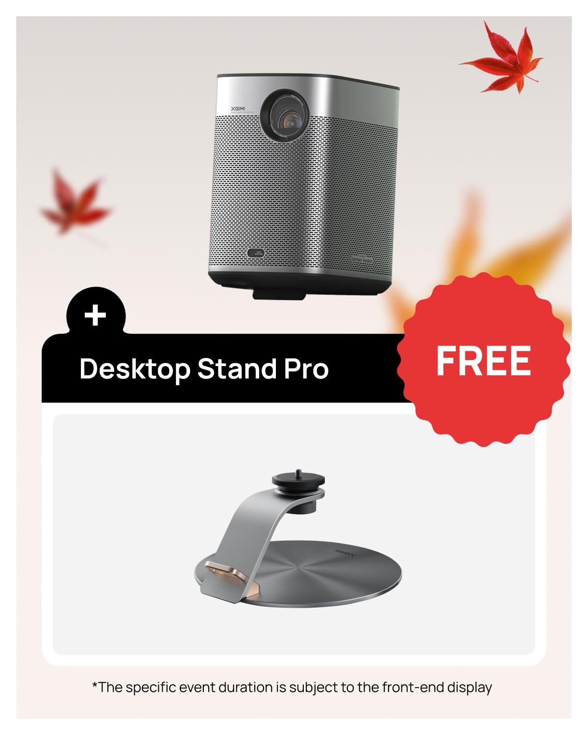 XGIMI Halo+ 1080P Portable Projector, 4K Input Supported, 700 ISO Lumens with Integrated Harman Kardon Speaker, Auto Focus&Keystone,ISA Technology, Android TV 10.0, Wireless Casting WiFi Bluetooth