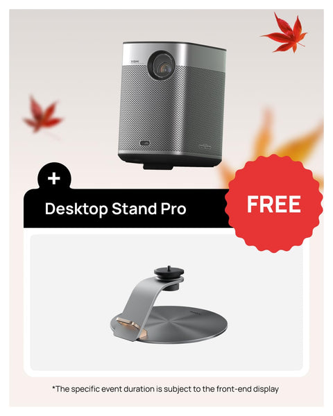 XGIMI Halo+ 1080P Portable Projector, 4K Input Supported, 700 ISO Lumens with Integrated Harman Kardon Speaker, Auto Focus&Keystone,ISA Technology, Android TV 10.0, Wireless Casting WiFi Bluetooth