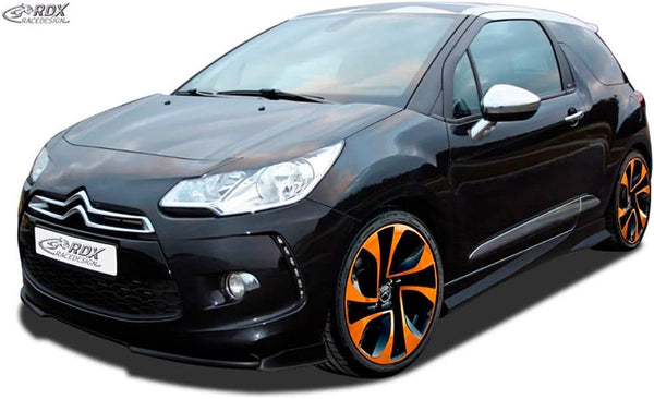 RDX Racedesign Front spoiler Vario-X compatible with Citroën DS3 2009-2016 (PU)
