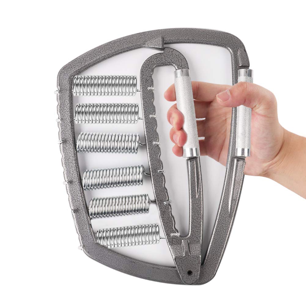 Professional Hand Grip Strengthener 200lbs-1200lbs, No Slip Metal Adjustable Heavy-Duty Finger Stretcher with Carry Bag,Weighted Great Wrist & Forearm