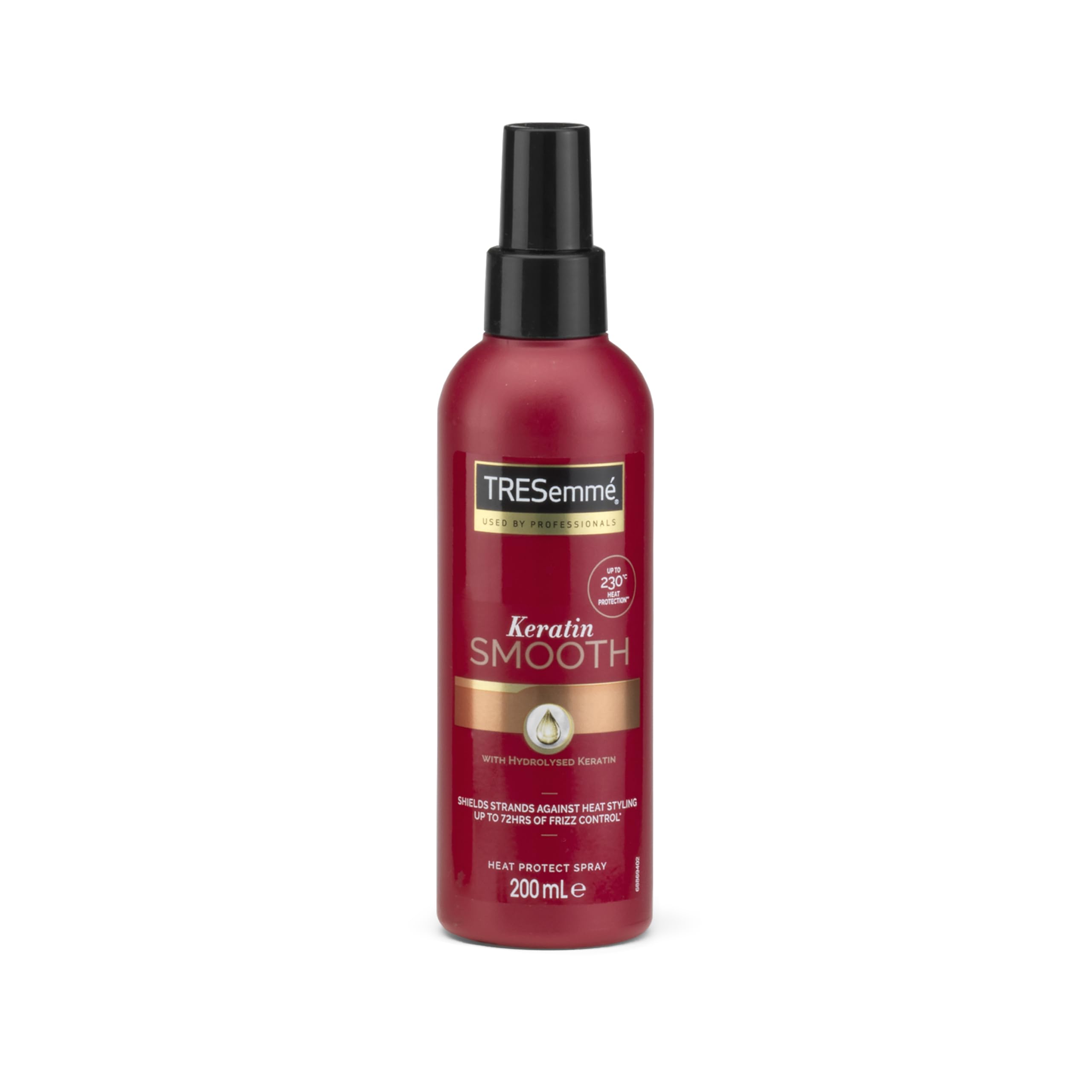 TRESemme Keratin Smooth Volume Shine Hair Dryer & Diffuser Gift Set - 2200W Powerful Blow Dryer, Heat Protection, Paddle Brush, Accessories, Black, 5543BU