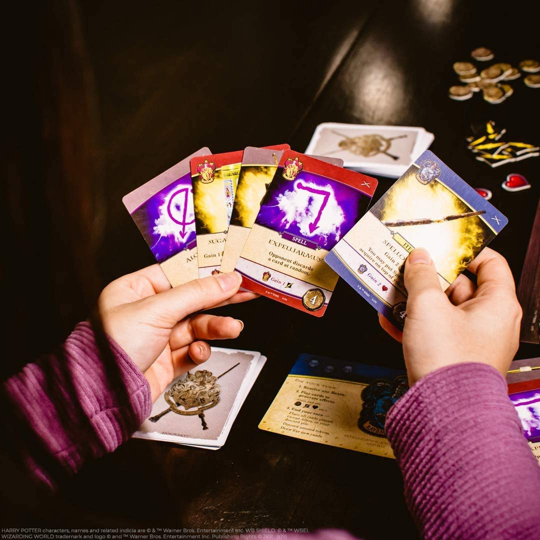 USAopoly, Harry Potter: Hogwarts Battle, Board Game, Ages 11+, 2-4 Players, 30-60 Minute Playing TIme