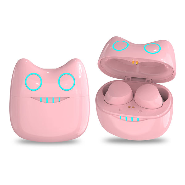 Earbuds for Kids Cute Design in-Ear Wireless Earphones for Kids Boys Adult Bluetooth 5.3 Waterproof Sport Stereo Headphones with Mic for Phone