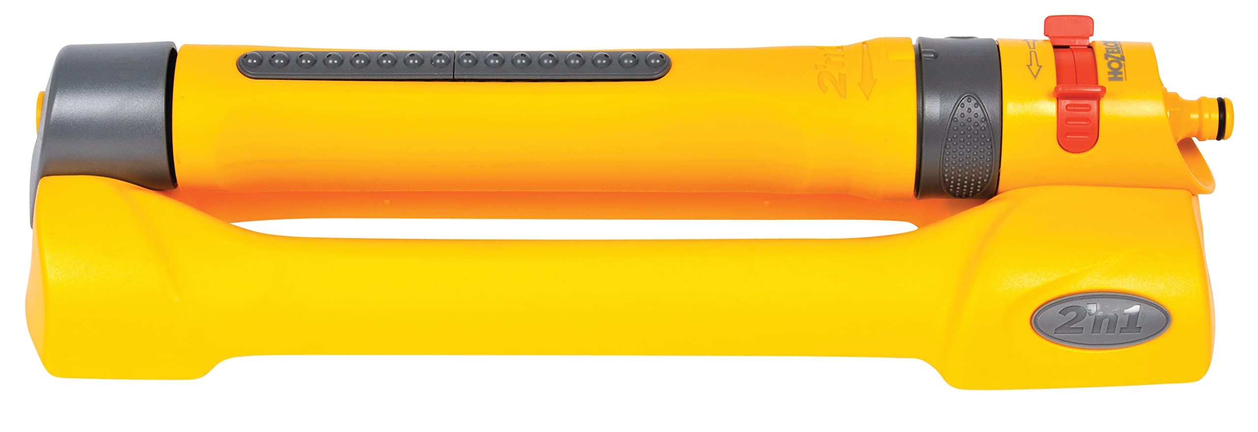 HOZELOCK - Rectangular Oscillating Sprinkler Pro 200 m? : Medium-area Rectangular Spray Sprinkler, Ideal for Lawns and Established Plants, Adjustable