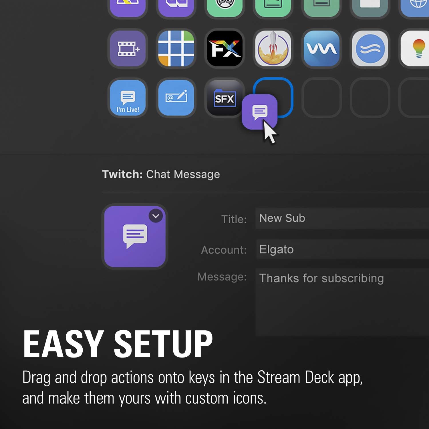 Elgato Stream Deck XL – Advanced Studio Controller, 32 macro keys, trigger actions in apps and software like OBS, Twitch, YouTube and more, works with Mac and PC