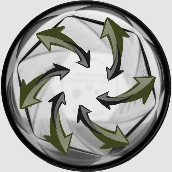 Helimix 2.0 Vortex Blender Shaker Bottle 828 ml - No Blending Ball or Whisk - USA Made - Portable Pre Workout Whey Protein Drink Cup - Mixes Cocktails Smoothies Shakes - Top Rack Safe