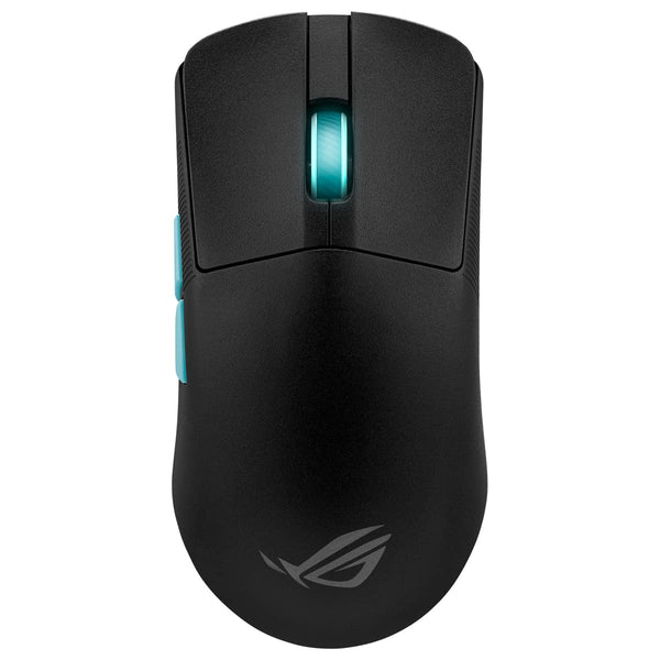 ASUS ROG Spatha X Wireless Gaming Mouse, 24 GHz/Wired USB, 19,000 DPI Optical Sensor, 12 Programmable Buttons, RGB, Swappable Switch Design, Micro Switches, Magnetic Charging Stand, Black