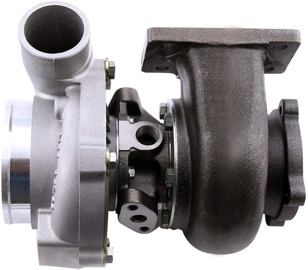 maXpeedingrods GT30 GT3037 GT3076 Anti Surge Universal Turbocharger A/R 0.6 + Oil Drain Return Oil Feed Line Hose Kits