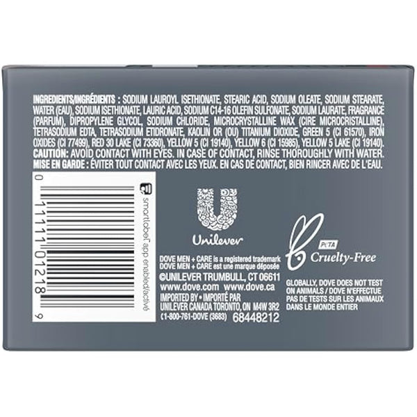 Dove Men Deep Clean Bar Soap - 4 pk.