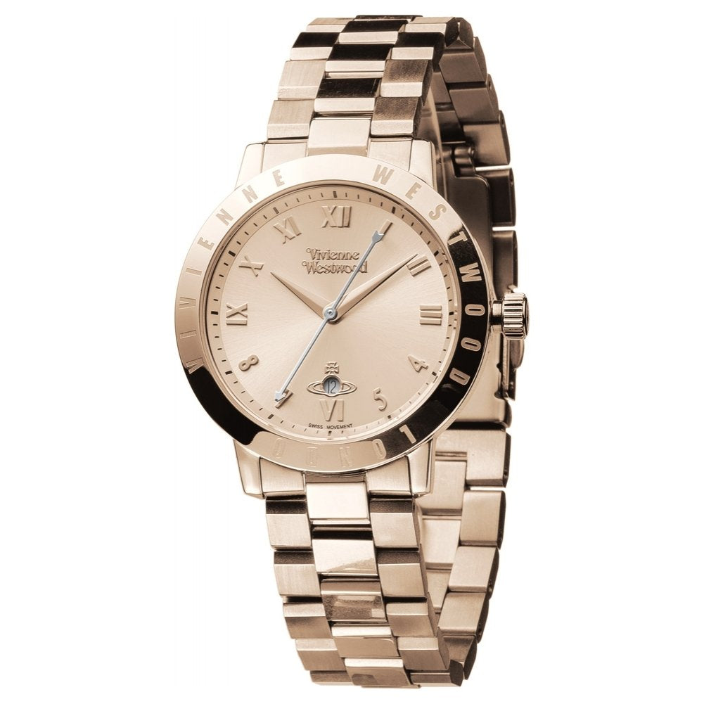 Vivienne Westwood Bloomsbury Women's Quartz Watch with Analogue Display and Stainless Steel Bracelet