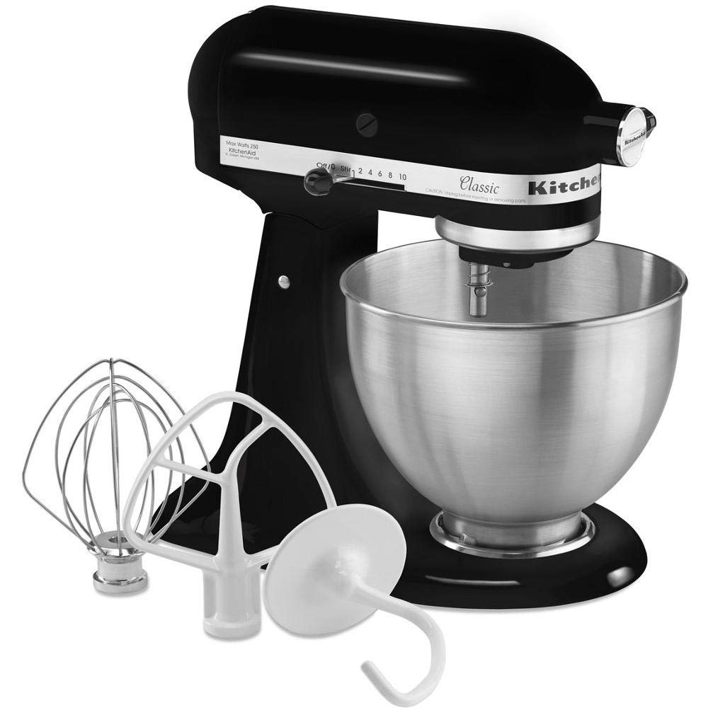 KitchenAid MIXER TILT-HEAD 4.3L - CLASSIC - ONYX BLACK 5K45SSBOB