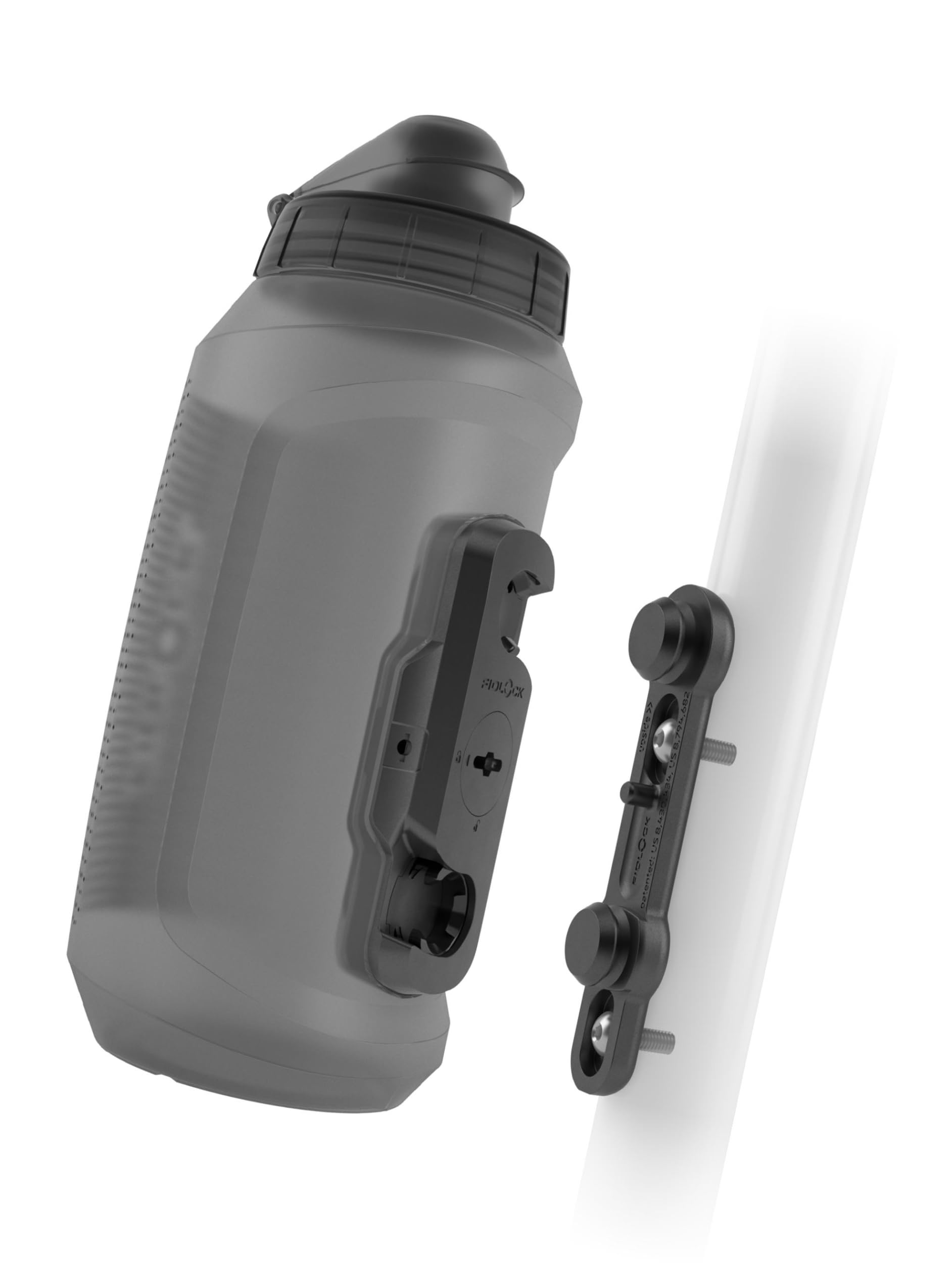 Fidlock Water Bottle with Bike Base Twist Set Transparent Size 750 ml