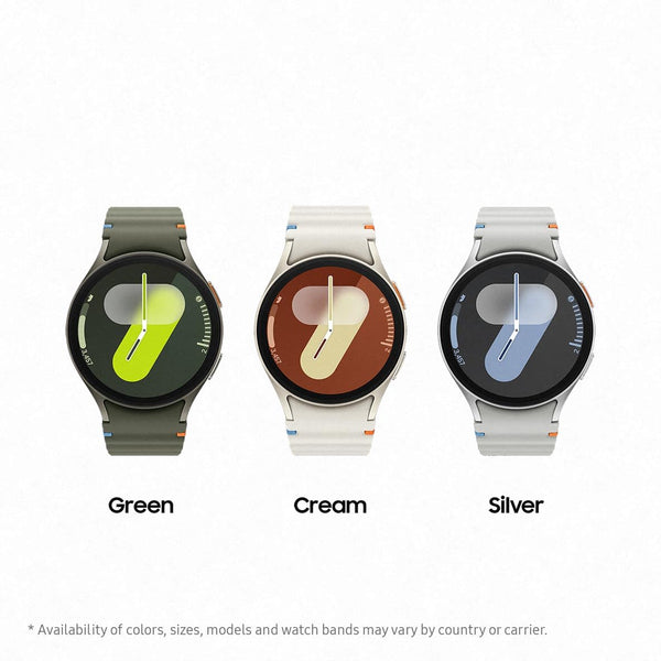 Samsung Galaxy Watch7 Green with Galaxy AI, Smart Watch, Health Monitoring, Fitness Tracker, 40mm, Bluetooth, 3 Year Extended Warranty (UK Version)