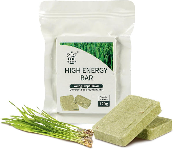 Emergency Food Rations Meal Ready To Eat, Long Self Life 18400 Calorie Survival Tabs Perfect for Camping, Hiking, Army Outdoor Disaster, 20 Pack with Tin Box