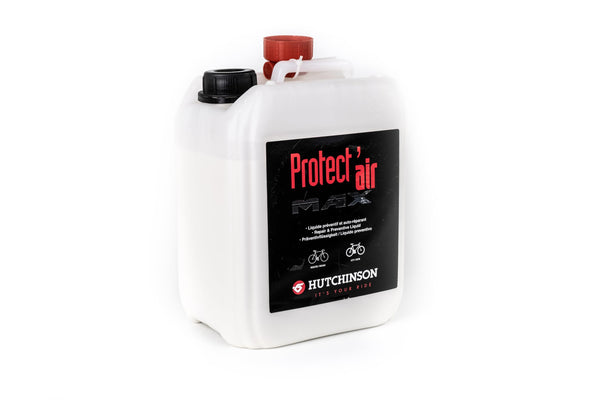 Hutchinson Protect Air Max Tubeless Tyre Sealant - Black, 5 Litre