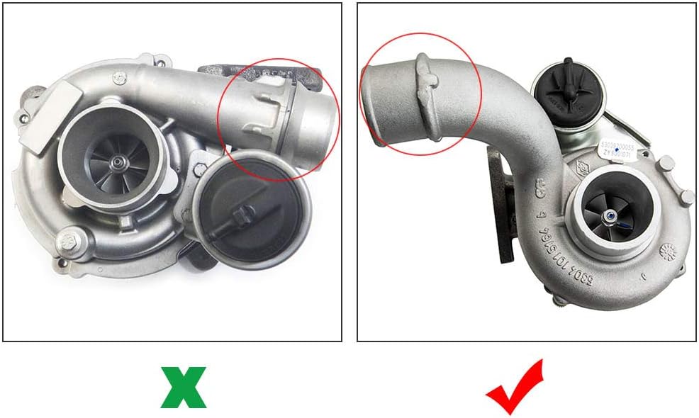 maXpeedingrods K03 Turbo Turbocharger for Renault Master MK2 for Vauxhall Movano 2.5DCI K03 53039700055 + gaskets