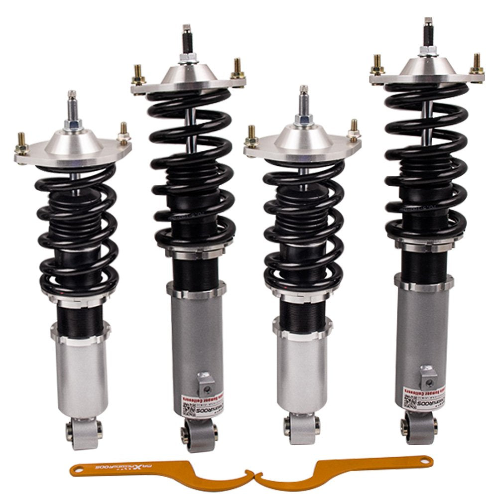 maXpeedingrods 24 Levels Coilovers for Mazda Miata MX5 1.6 1.8 NA 1989-1997 Adjustable Damper Shock Absorber Strut