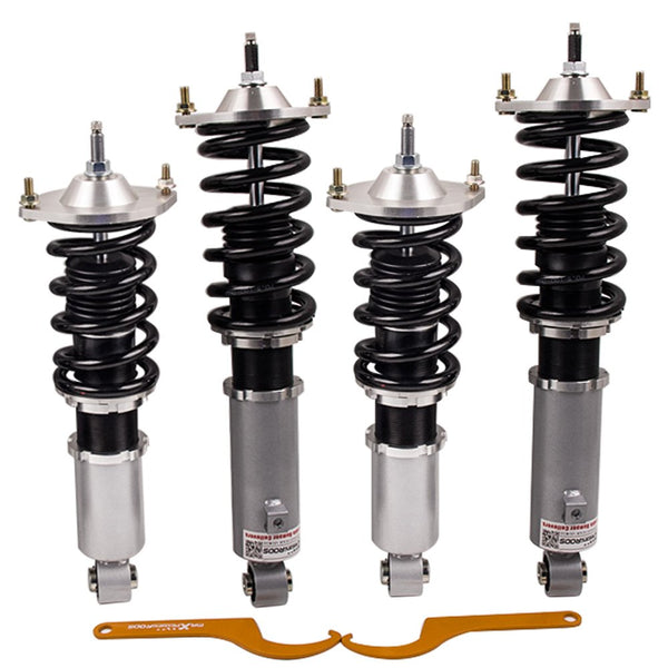 maXpeedingrods 24 Levels Coilovers for Mazda Miata MX5 1.6 1.8 NA 1989-1997 Adjustable Damper Shock Absorber Strut