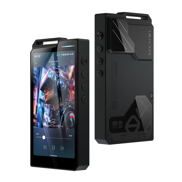 HiBy R4 mp3 & mp4 Players spotify Player with Bluetooth and WiFi 4-Way HiFi DAP Android 12 OS 3.5mm po+4.4mm bal 32G+2TB Scalable Memory