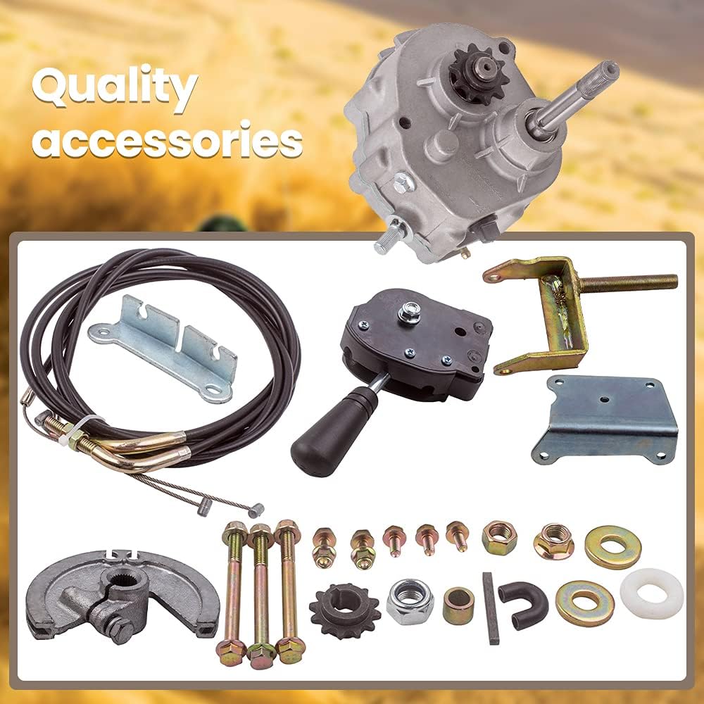 maXpeedingrods Go Kart Forward Reverse Gear Box 5/8 Inch TAV30 10T/12T for 2-11HP Engine 30 Series Go-Karts Accessories