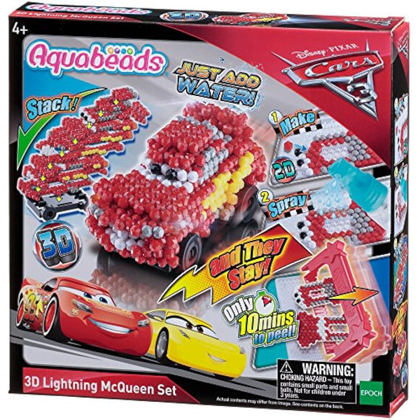 Aquabeads Disney Cars 3 3D Lightning McQueen Set