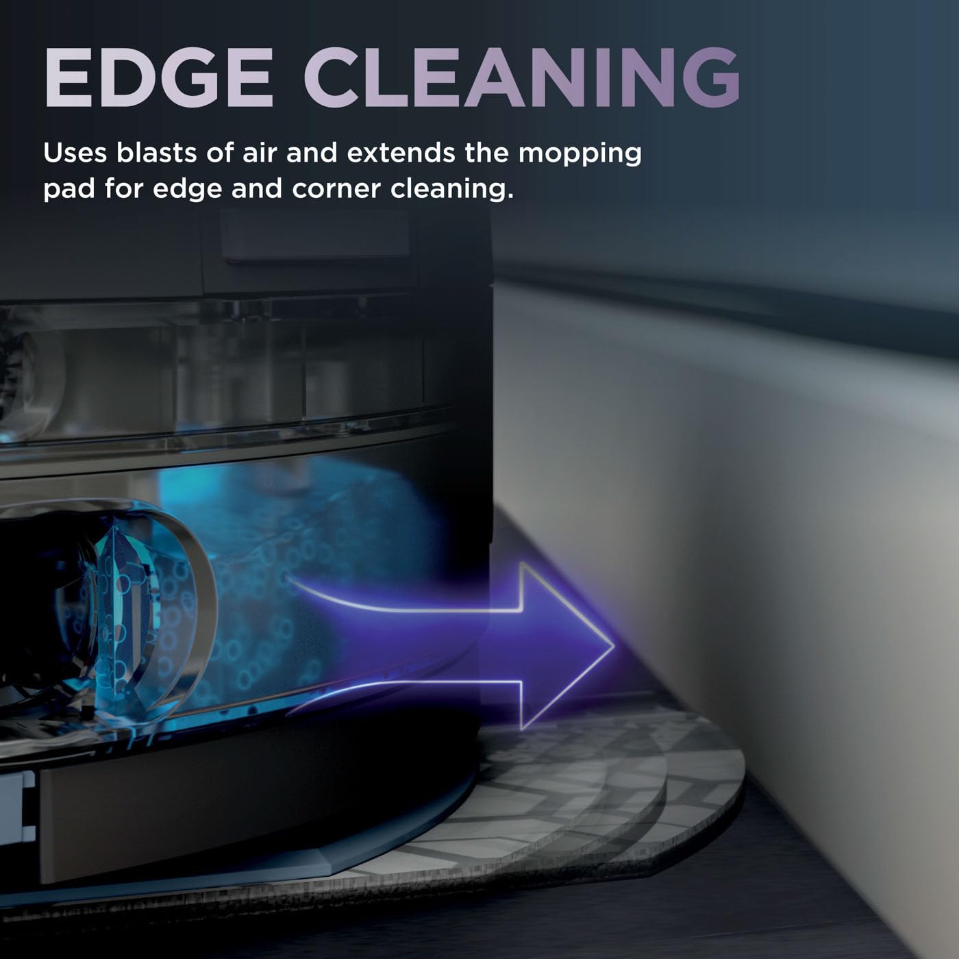 Shark PowerDetect 2-in-1 Robot Vacuum & Mop, NeverTouch Pro 60-Day Self Empty, Self-Refill and Self-Clean Robot Vacuum with 3D & LiDAR Navigation, NeverStuck Obstacle Bypass, WiFi/App White