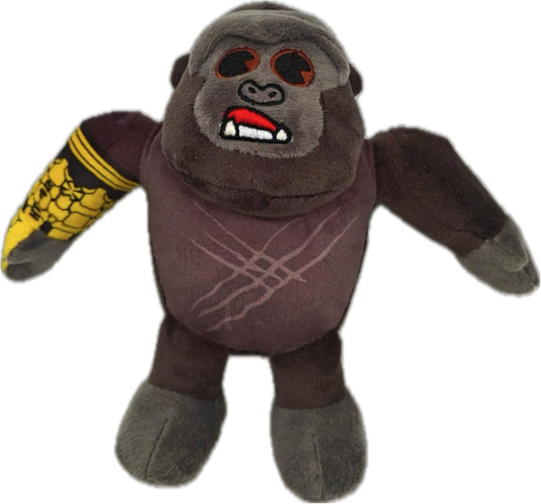 MonsterVerse Godzilla x Kong: The New Empire, 6-Inch Kong Plush Soft Toy, Made for Durability, 1 of 4 Collectable Characters, Suitable for Ages 4+