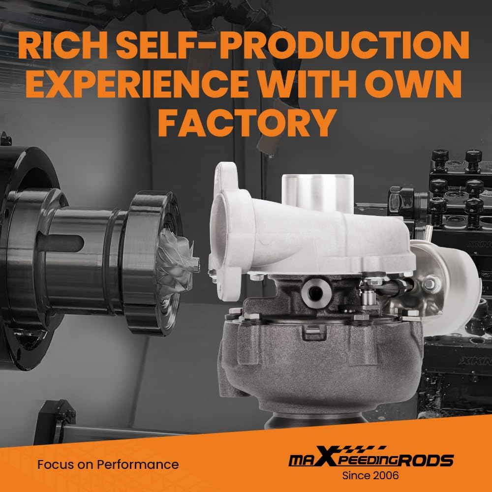 maXpeedingrods GT1544V Turbocharger 753420-5005S for Citroen C3 C4 C5 for Ford C-MAX/Focus TDCi 1.6L D DV6TED4 2003-