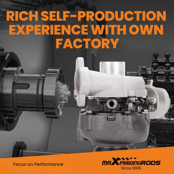 maXpeedingrods GT1544V Turbocharger 753420-5005S for Citroen C3 C4 C5 for Ford C-MAX/Focus TDCi 1.6L D DV6TED4 2003-