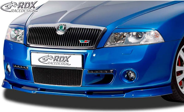 RDX Racedesign Front spoiler Vario-X compatible with Skoda Octavia II RS 2004-2008 (PU)