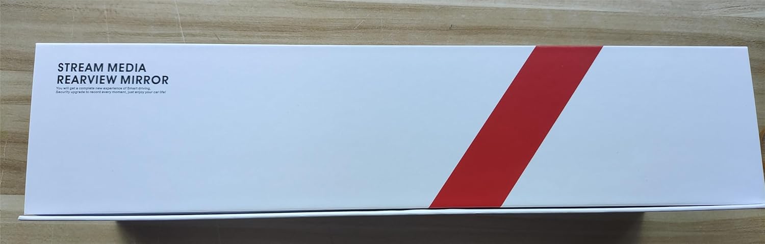 【Upgraded】10 Inch Mirror Dash Cam Night Vision 1080P Full Touch Screen Dual Dash Cam Front and Rear Camera Car Rear View Mirror Loop Recording 170° Wide Angle Parking Assistance