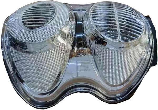 GAZOZ PERFORMANCE Exterior Accessories - Rear Assembly Tail light TailLights Lamps W/Clear Lens Compatible With 2007-2014 Smart Car Fortwo 451 Mk2