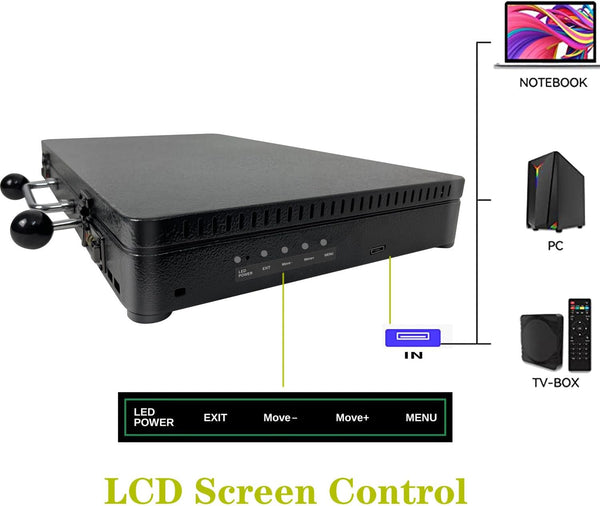 Folding Arcade | 4 Players | Over 20000 Games | 22 Inch LED Display | Sanwa Joysticks