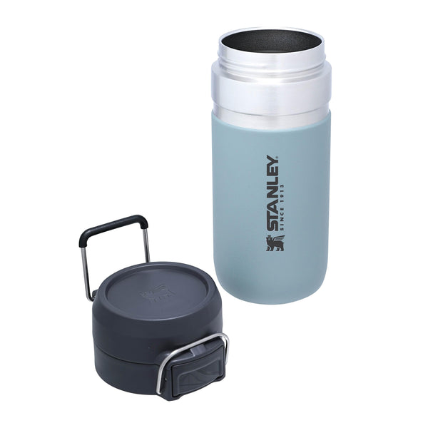 STANLEY Quick Flip Stainless Steel Water Bottle 0.47L - Keeps Cold For 7 Hours - Leakproof - BPA-Free Thermal Flask - Dishwasher Safe - Cup Holder Compatible