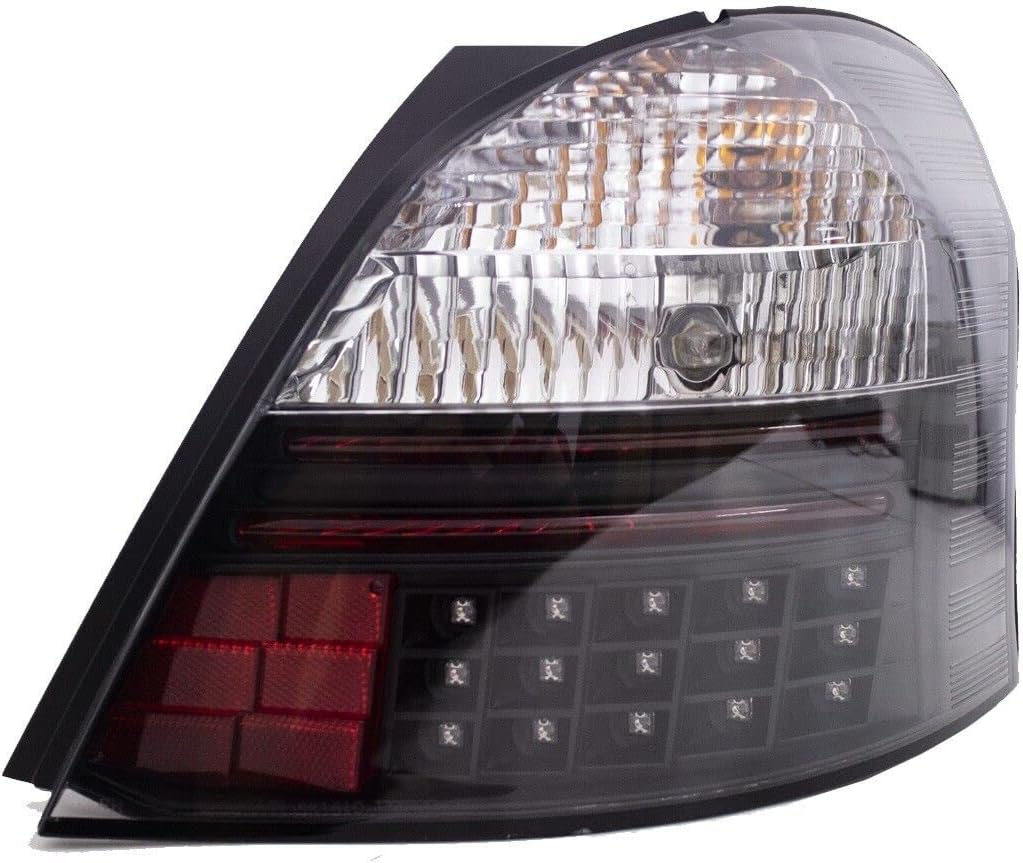 GAZOZ PERFORMANCE LED Black Rear Brake Light Tail light lamp Pair Compatible with 2006 2007 2008 Yaris Hatchback