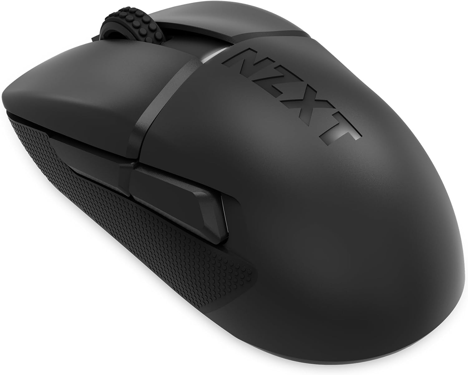 NZXT Lift Elite Wireless Gaming Mouse - Ultra-Lightweight 57 g - 4K/8K Polling Rates, Optical Switches, 26K DPI Optical Sensor - Long Battery Life - Rubber Side Grips - 5 Programmable Buttons - Black
