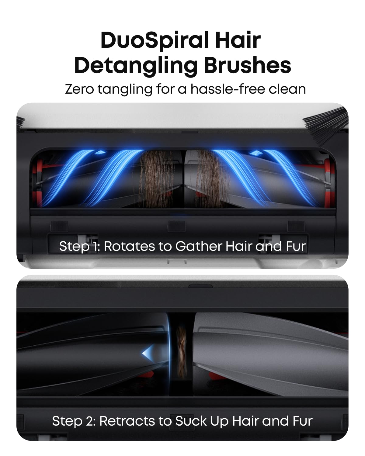 eufy E25 Omni Robot Vacuum Cleaner with Mop, HydroJet System, 20,000 Pa Turbo Powerful Suction, Zero Tangling, Corner-to-Edge Deep Cleaning and Mop Lifting, with Auto All-In-One Station