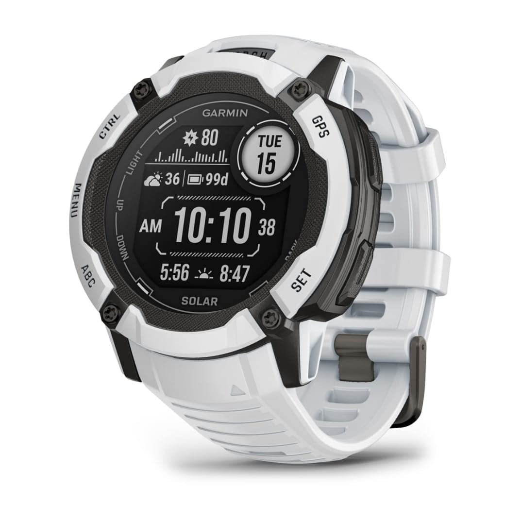 Garmin Instinct 2 GPS 45mm Smartwatch, Rugged watch, Built-in Sports Apps & Health Monitoring, Ultratough Design Features, up to 28 days Battery Life, Graphite