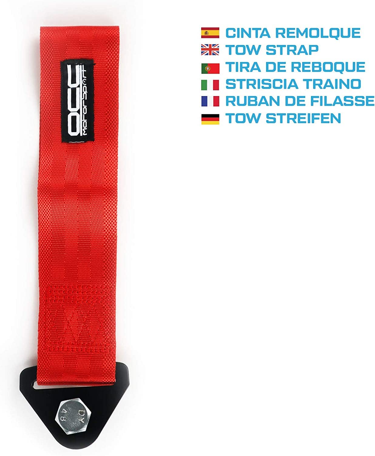 OCC MOTORSPORT BLUE TOW STRAP