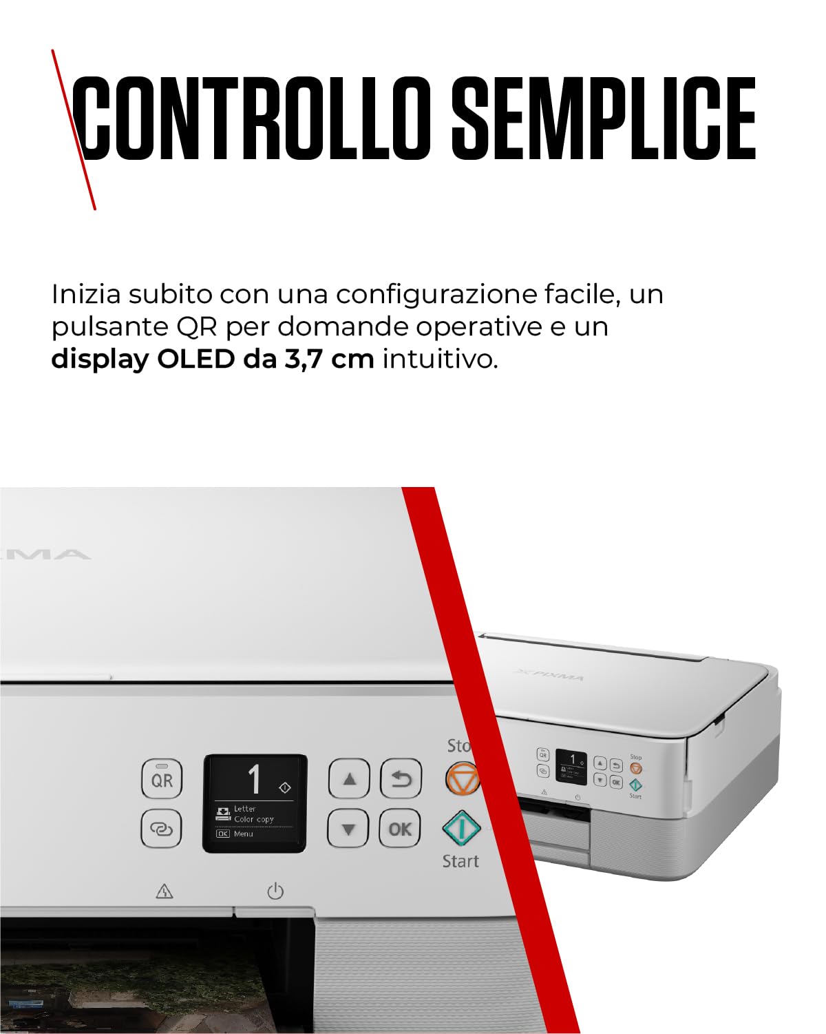 Canon PIXMA TS5350i Wireless Colour 3-in-One Inkjet Printer, Photo Paper Bundle (Black) - Compatible with PIXMA Print Plan; includes PP-201 Glossy II Photo Paper Plus, 20 sheets