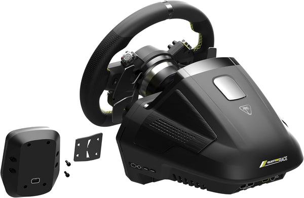 Turtle Beach VelocityOne Race Wheel & Pedal System TBS-0726-05 with Force Feedback, Magnetic Paddle Shifters and Hall Effect Sensors for Xbox Series X|S, Xbox One, Windows 10 & 11 [Officially licensed for Xbox]